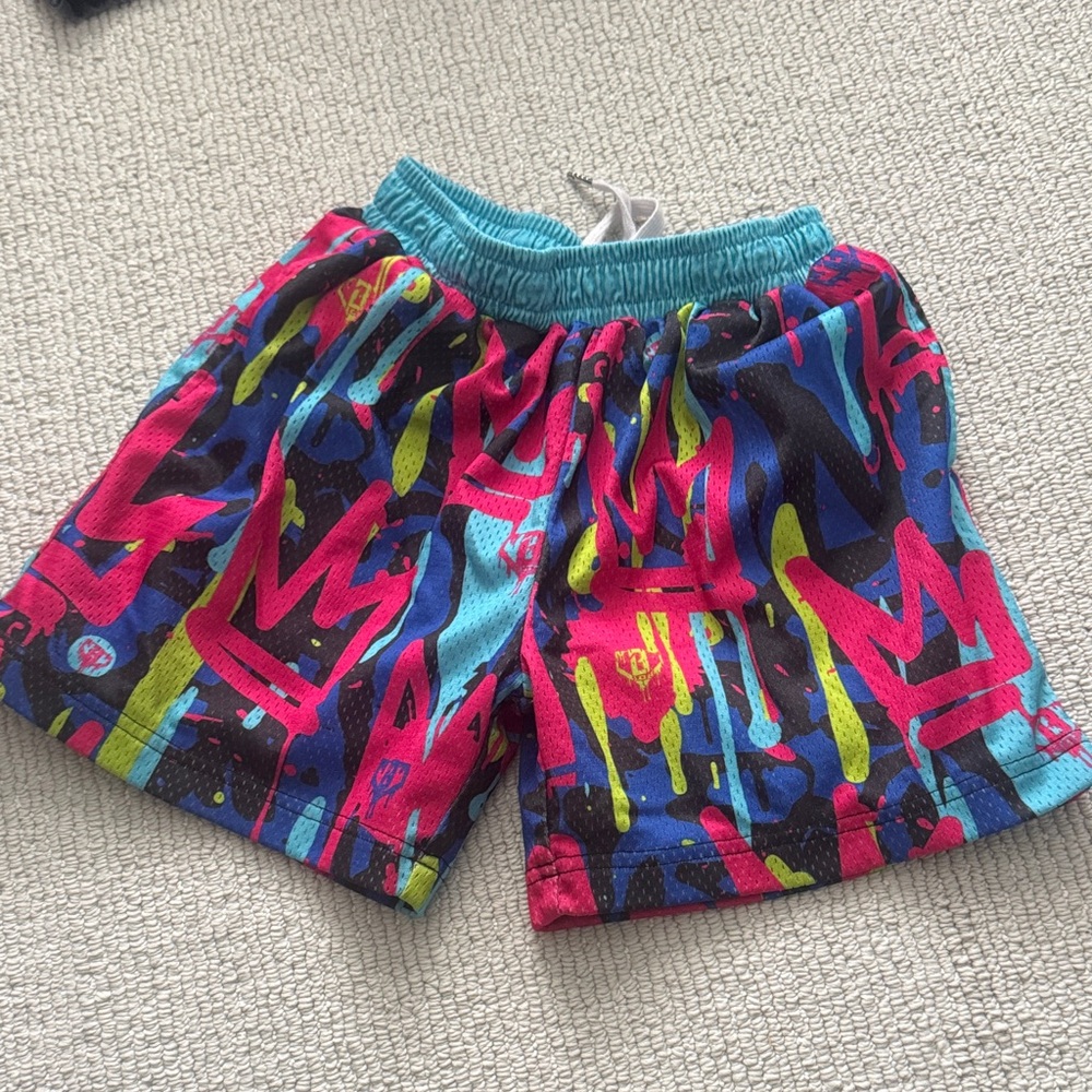 Baseball life style graffati shorts